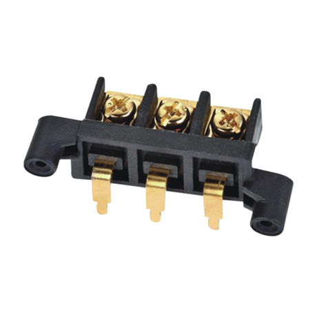 Barrier terminal blocks Screw type 6.0mm² Pin spacing 11.00 mm 3-pole PCB connector 