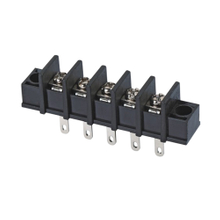 Barrier terminal blocks Screw type 4.0mm² Pin spacing 11.00mm 5-pole PCB connector 