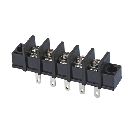 Barrier terminal blocks Screw type 2.5mm² Pin spacing 7.62 mm 5-pole PCB connector