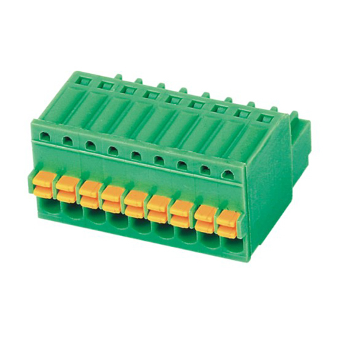 Pluggable terminal block Plug in 0.5mm² Pin spacing 2.50 mm 9-pole Female connector