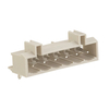 Multi-purpose spring connectors R/A male header Pin spacing 5 mm 6-pole MCS connector