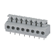 Screwless terminal blocks Push-button 1.5 mm² Pin spacing 7.50 mm 8-pole PCB Connector