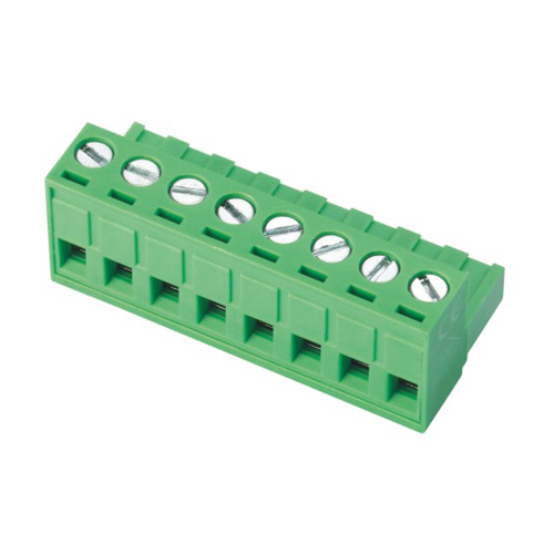 Pluggable terminal block Plug in 2.5mm² Pin spacing 5.00/5.08 mm 8-pole Female connector