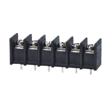 Barrier terminal blocks Screw type 4.0mm² Pin spacing 11.00mm 6-pole PCB connector 