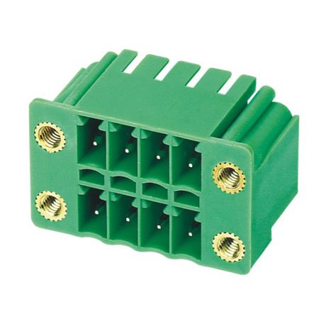 Pluggable terminal block Straight Header Pin spacing 3.50 mm 4-pole Male connector