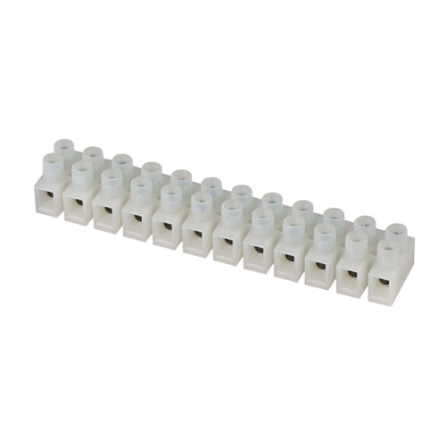 Feed Through terminal blocks Strip type 1.0-6.0mm² Pin spacing 10.0mm 12-pole Fuse connector