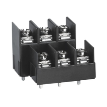 Barrier terminal blocks Screw type 2.5mm² Pin spacing 7.62mm 2*3-pole PCB connector 