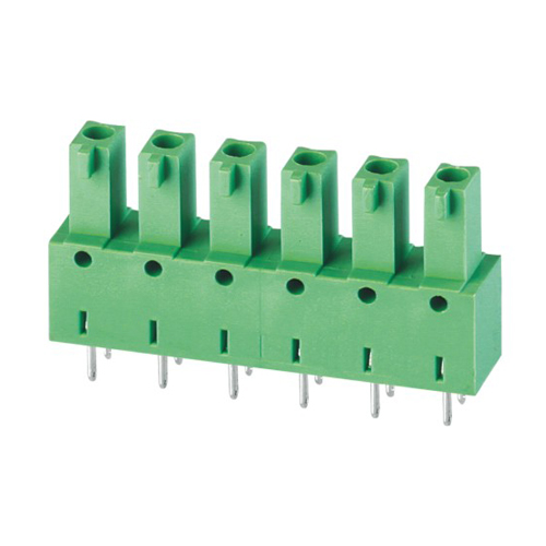 Pluggable terminal block Plug in Pin spacing 5.08 mm 6-pole Female connector