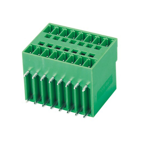 Pluggable terminal block R/A Header Pin spacing 3.50/3.81 mm 2*8-pole Male connector
