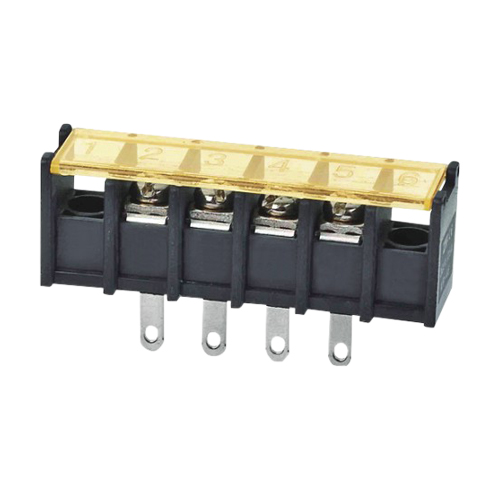 Barrier terminal blocks Screw type 2.5mm² Pin spacing 7.62 mm 4-pole PCB connector 