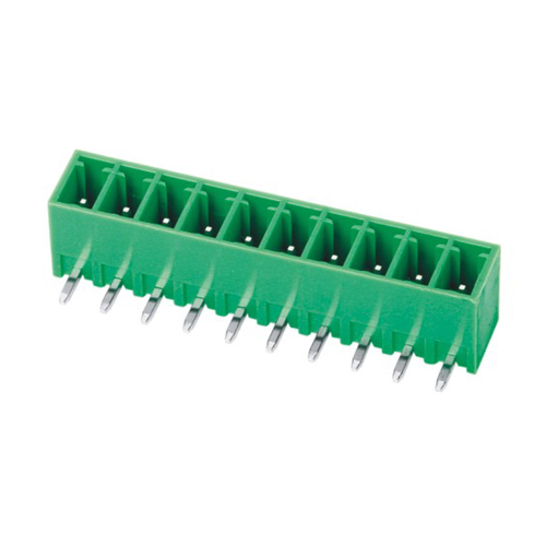 Pluggable terminal block R/A Header Pin spacing 3.50/3.81 mm 10-pole Male connector