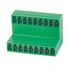 Pluggable terminal block R/A Header Pin spacing 3.50/3.81 mm 9-pole Male connector