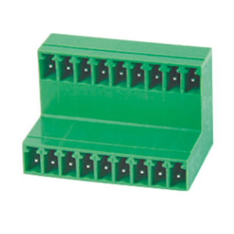 Pluggable terminal block R/A Header Pin spacing 3.50/3.81 mm 9-pole Male connector